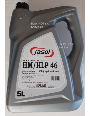olej hydrauliczny łuparki HM/HLP 46 5l