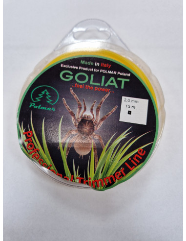 żyłka tnąca Goliat kwadrat 2.0/15m