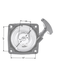 Rozrusznik NAC BC,BP,CG,WLBC NA DRUTY wykaszarki marketowe