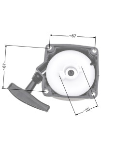 Rozrusznik NAC CG330B CG430B wykaszarki marketowe