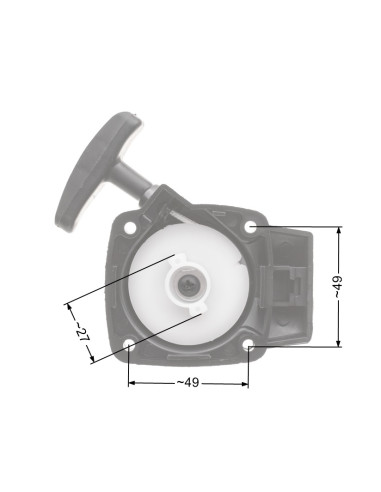 Rozrusznik NAC CG260B,WLBC260-2ZXU wykaszarki marketowe