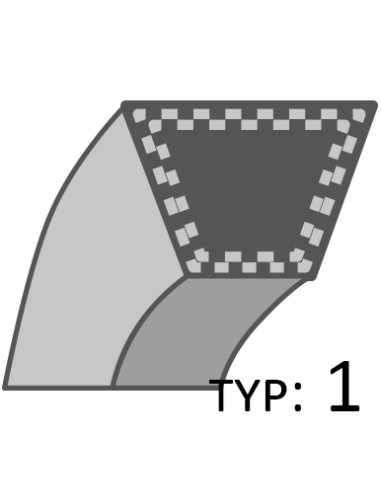 Pasek Cedrus napęd noży traktorek Challenge Starjet