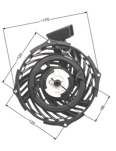 Rozrusznik B&S 450E 500E...